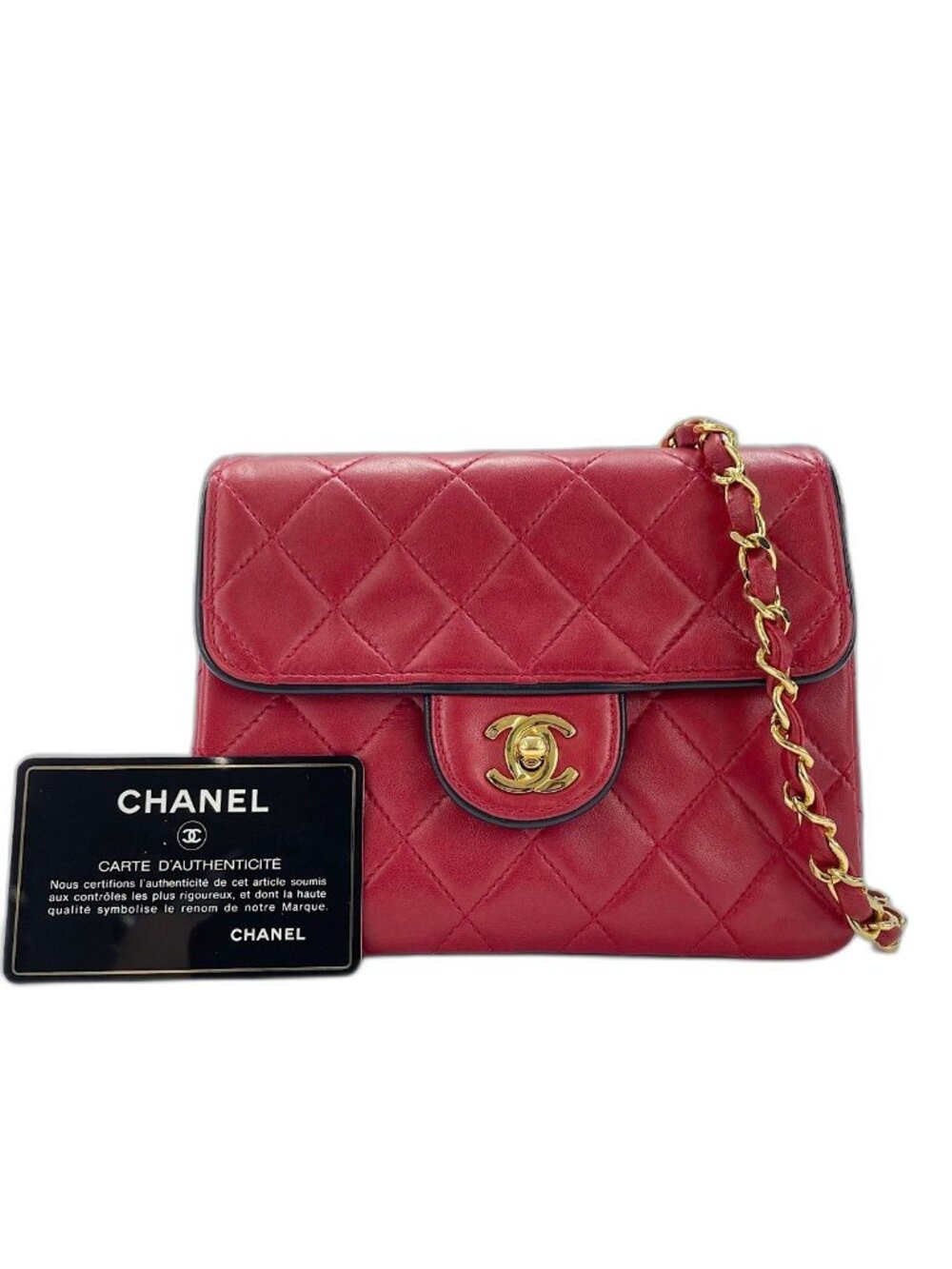 Chanel Shoulder Bag Mini Quilted